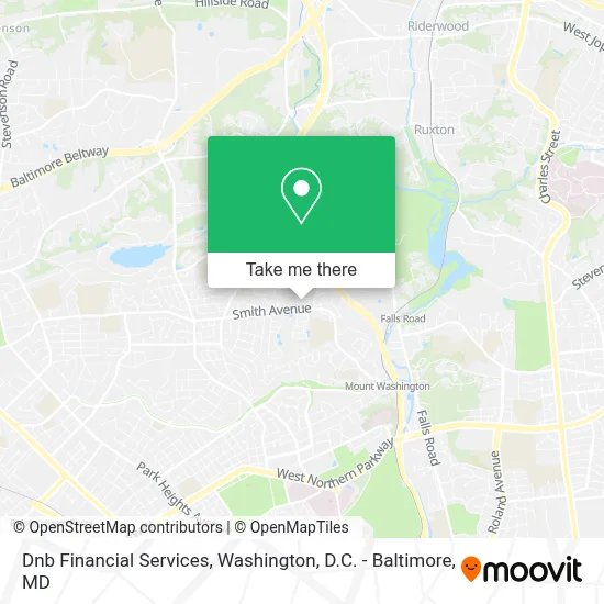 Dnb Financial Services map