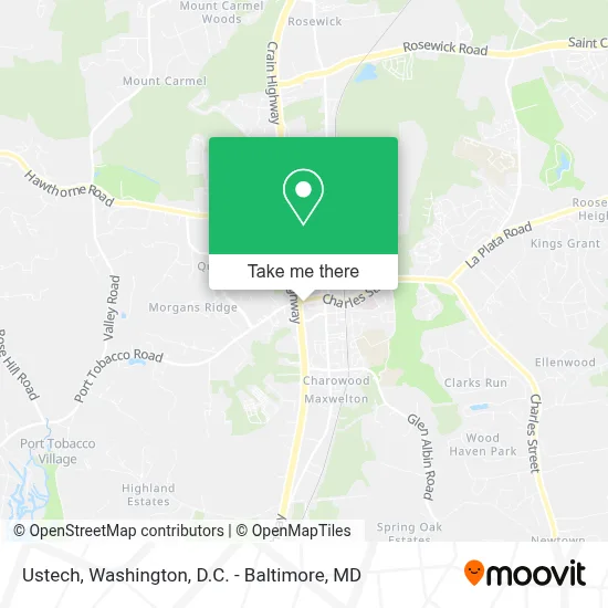 Ustech map