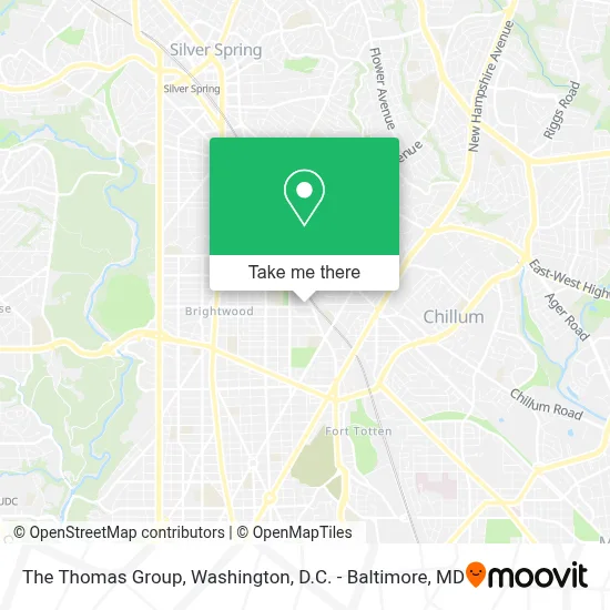 The Thomas Group map