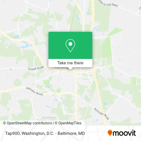 Tap900 map