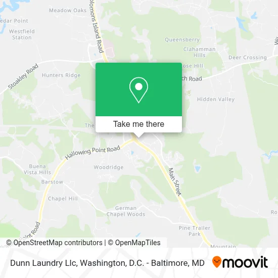 Dunn Laundry Llc map