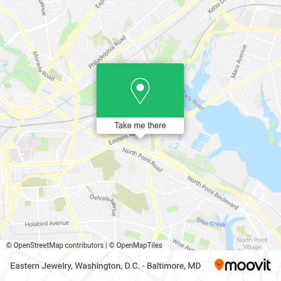 Eastern Jewelry map