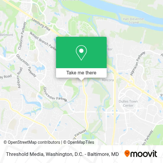 Threshold Media map