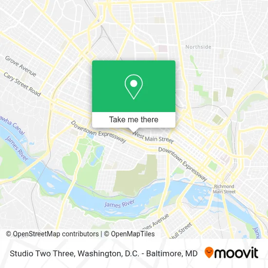 Studio Two Three map