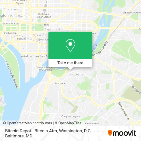 Bitcoin Depot - Bitcoin Atm map