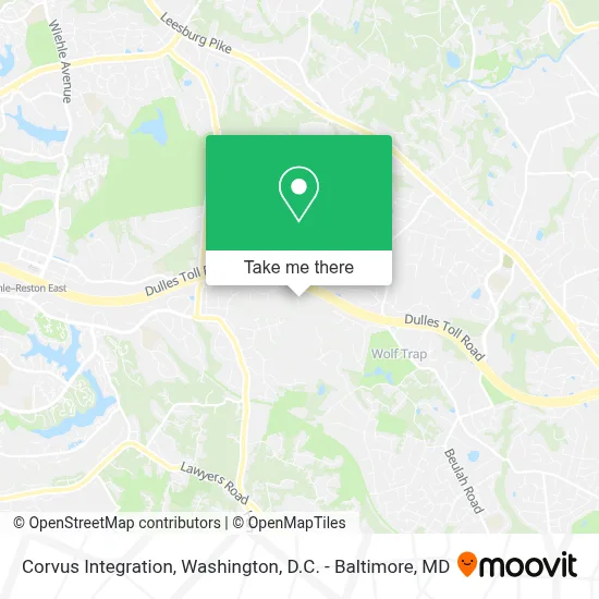 Corvus Integration map