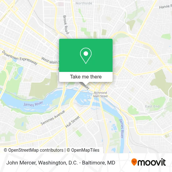 John Mercer map
