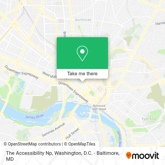 The Accessibility Np map
