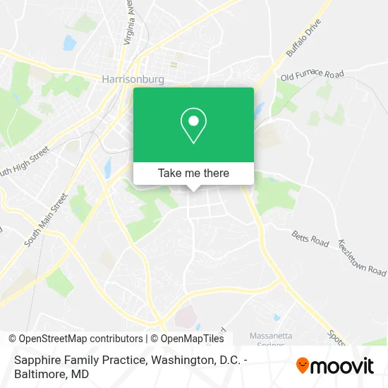 Sapphire Family Practice map