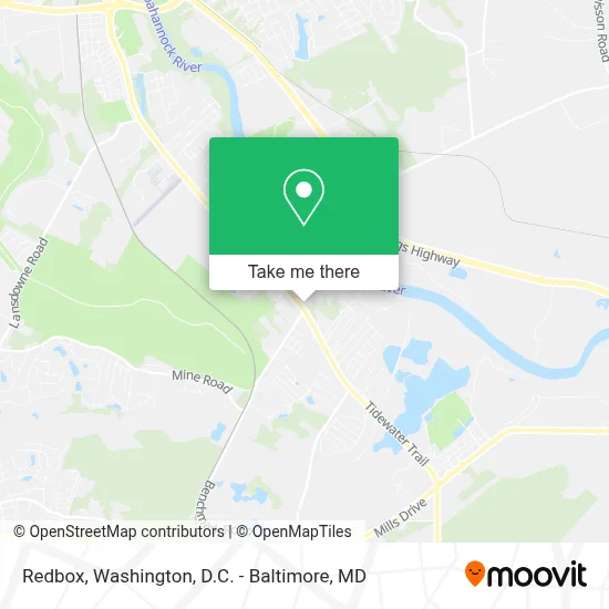 Redbox map