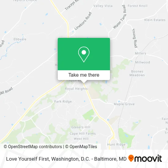 Love Yourself First map