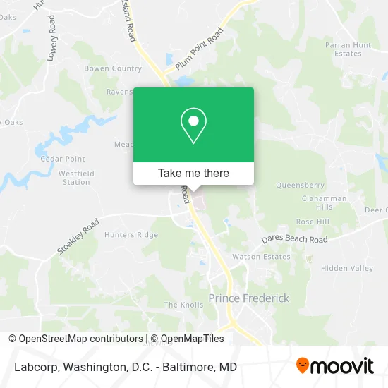 Labcorp map