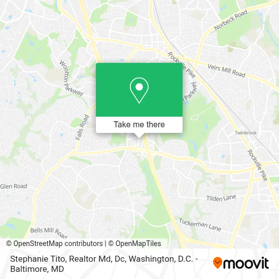 Stephanie Tito, Realtor Md, Dc map
