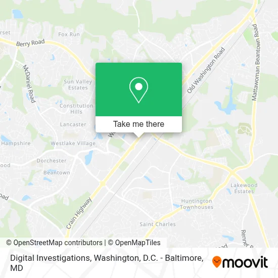 Digital Investigations map