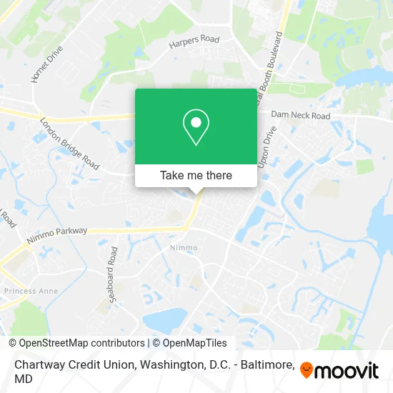 Chartway Credit Union map