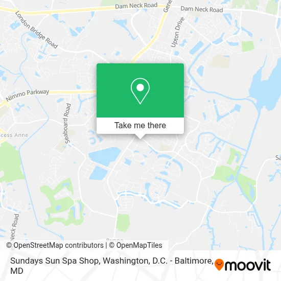 Sundays Sun Spa Shop map