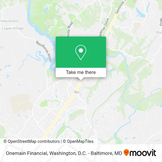Onemain Financial map