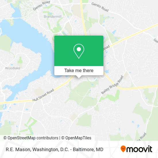 R.E. Mason map