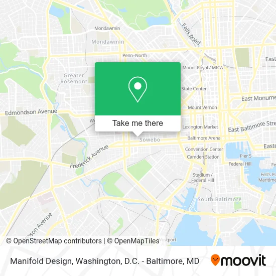 Manifold Design map