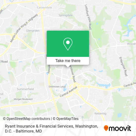 Ryant Insurance & Financial Services map