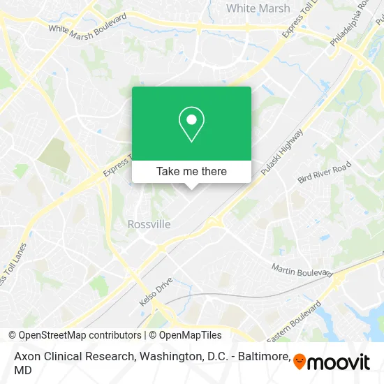 Axon Clinical Research map