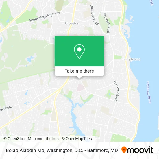 Bolad Aladdin Md map