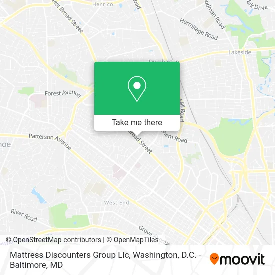 Mattress Discounters Group Llc map