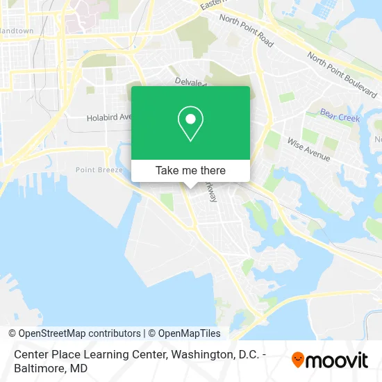 Center Place Learning Center map