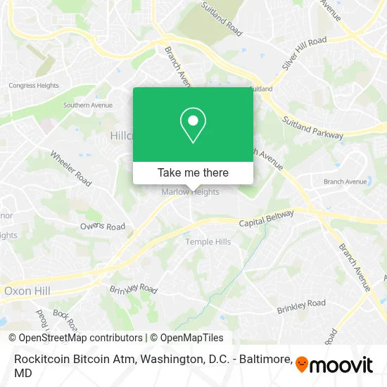 Rockitcoin Bitcoin Atm map