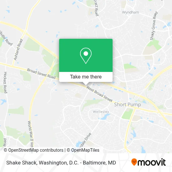 Shake Shack map
