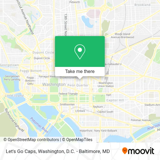 Let's Go Caps map