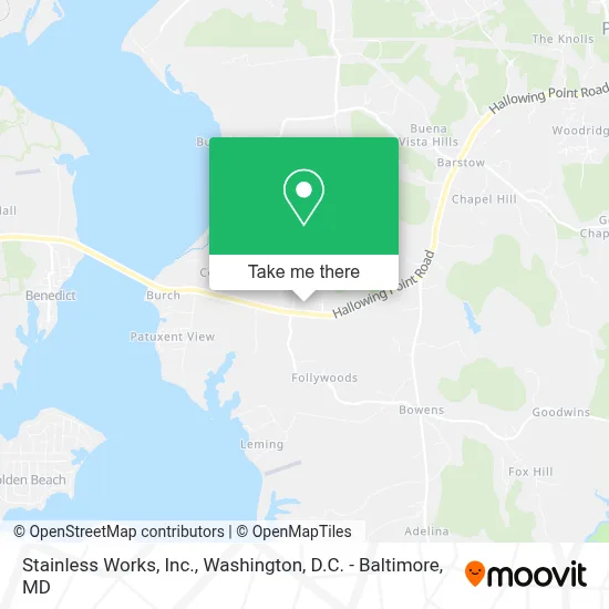 Stainless Works, Inc. map