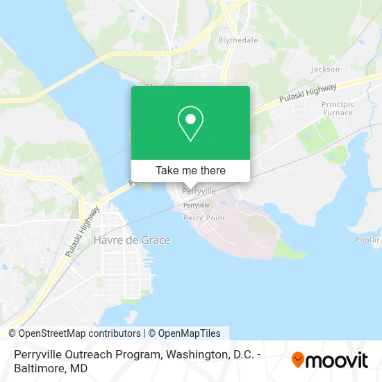 Perryville Outreach Program map