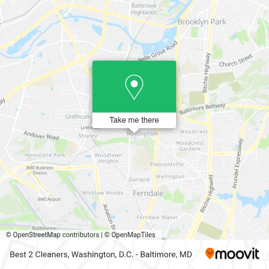 Best 2 Cleaners map