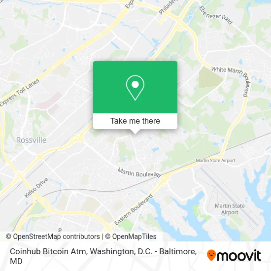 Coinhub Bitcoin Atm map