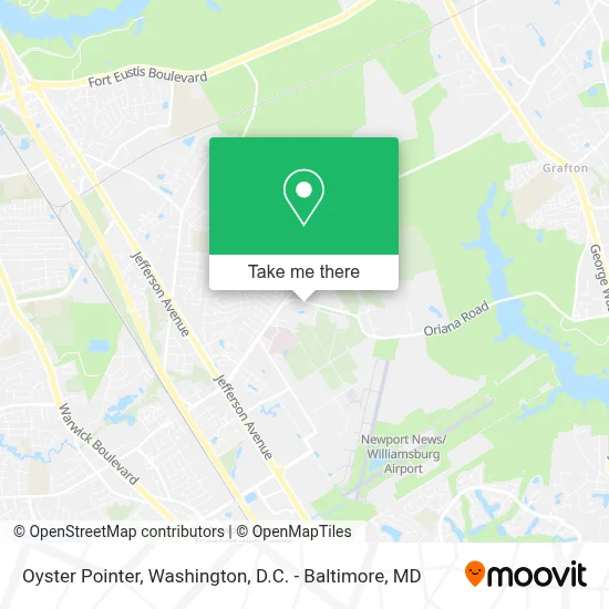 Oyster Pointer map
