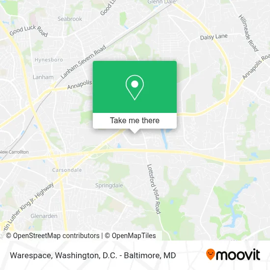 Warespace map