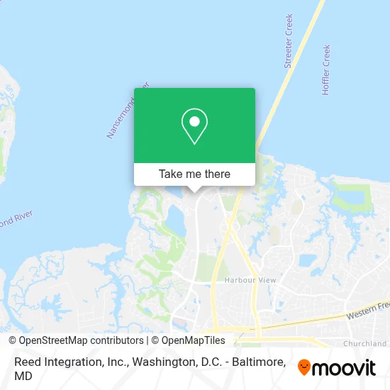 Reed Integration, Inc. map