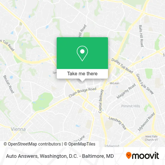 Auto Answers map