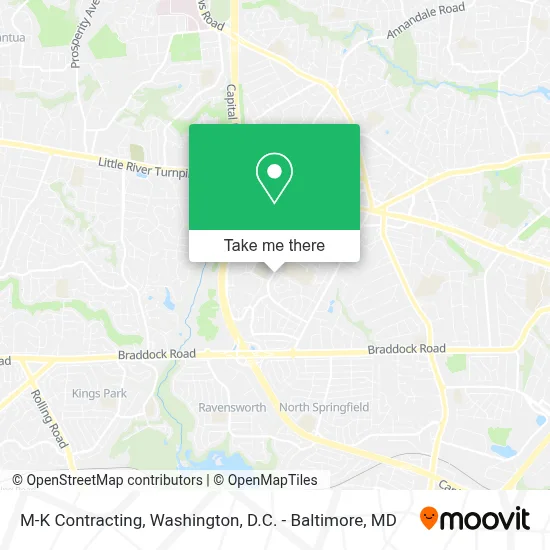 M-K Contracting map