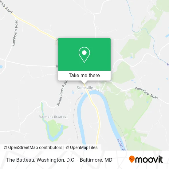 The Batteau map