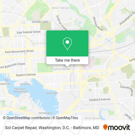 Sol Carpet Repair map