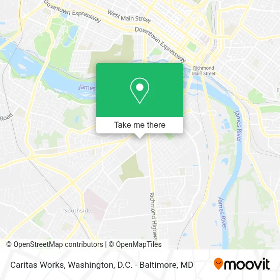 Caritas Works map