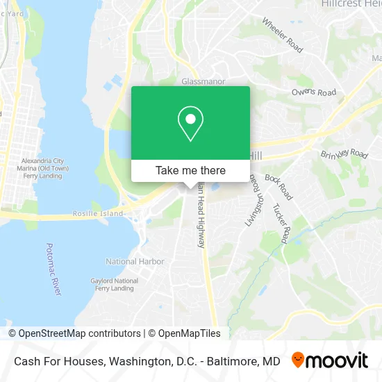Cash For Houses map