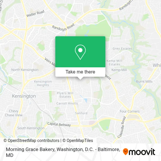 Morning Grace Bakery map