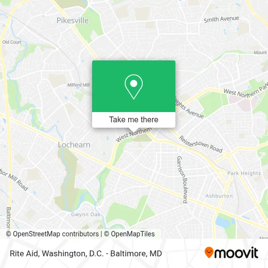 Rite Aid map