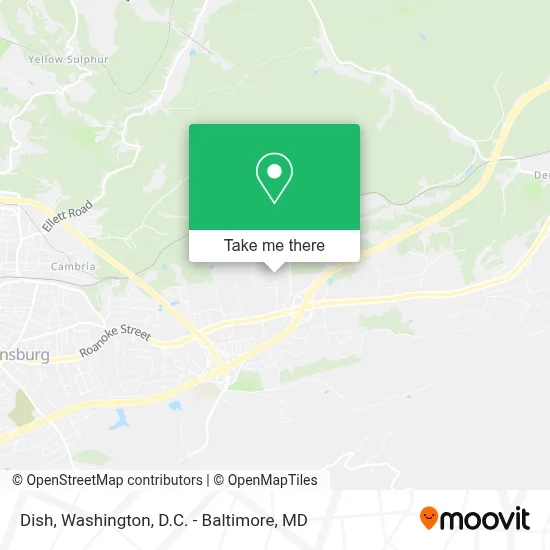 Dish map