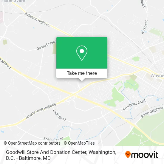 Goodwill Store And Donation Center map