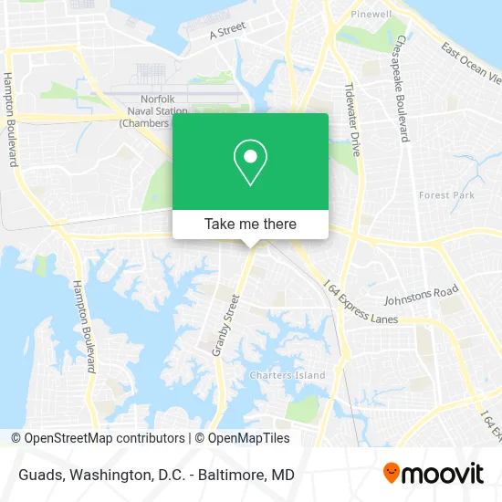 Guads map
