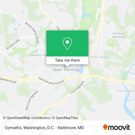 Gymaths map